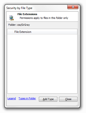 A Securityby File Type